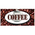 thumbnail image 1 of SignMission D-Coffee Coffee Decal Shop House Sign - Cafe Beans Hot Machine New, 1 of 1