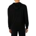 thumbnail image 3 of HUGO Lounge Linked Pullover Hoodie, Black, 3 of 6