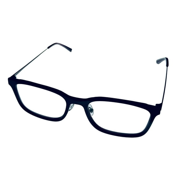 Jones New York Mens Plastic Square Eyewear Frame, Dark Purple J773. 56mm