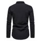 thumbnail image 4 of Nueva camisa de negocios ligera con botón de solapa informal de color sólido de manga larga Pompotops oipoqjl27027, 4 of 6