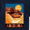 thumbnail image 3 of Instant Message - The Wave Arizona - Men's Short Sleeve Graphic T-Shirt, 3 of 6