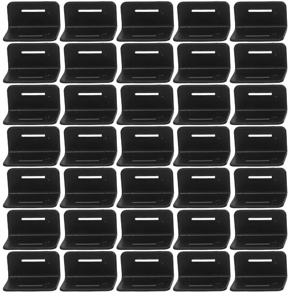 Hemoton 100pcs Heavy-Duty Edge Protectors For Cargo Loads Plastic Corner Guards For Shipping Tie Down Strap Protectors L-Shaped Packaging Corner Protector