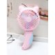 thumbnail image 1 of 1pc Cartoon Hand Press Fan, Pink Cute Plastic Small Handheld Fan For Outdoor, 1 of 4
