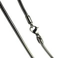 thumbnail image 2 of Snake Serpentine Chain Womens 316L Stainless Steel Necklace 3mm 18-22-inch Fantasy Forge Jewelry, 2 of 3