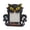 Black, variant on Halloween Decor Wooden Picture Frame Halloween Party Favors Classic Seasonal Pattern Photo Frame Desktop Decorative Frame For Indoor Household Tabletop