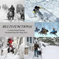 thumbnail image 5 of Winter Beanie w/Visor & Earflaps for Men Outdoor Winter Knitted Hat, 5 of 8