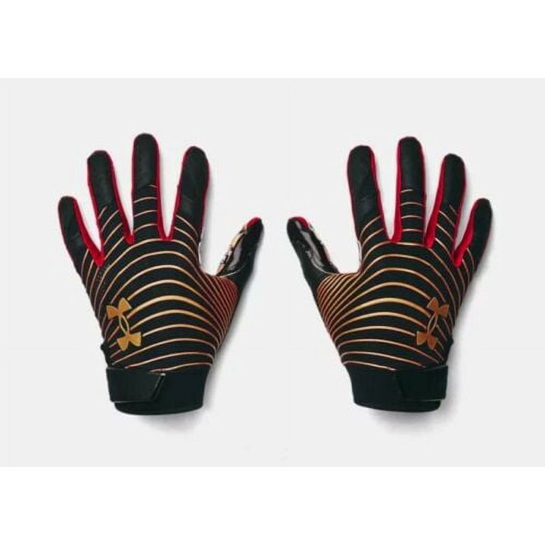 Under Armour UA Blur グローブ LG レッド　アメフト Under Armour Men's UA Blur Limited Edition Football Gloves