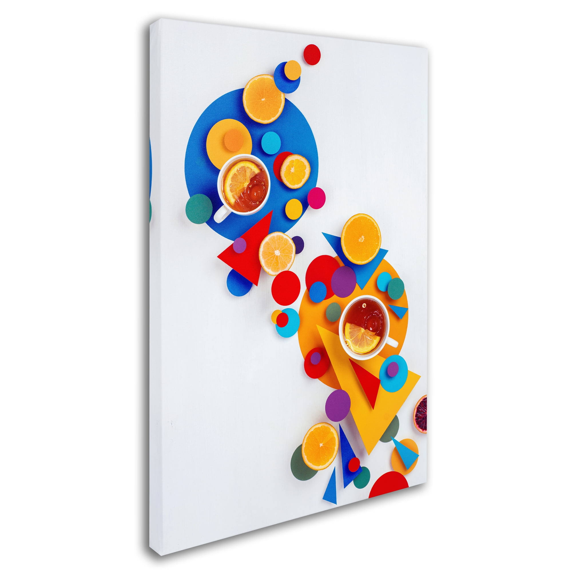 Dina Belenko 'Suprematic Tea Party' Canvas Art