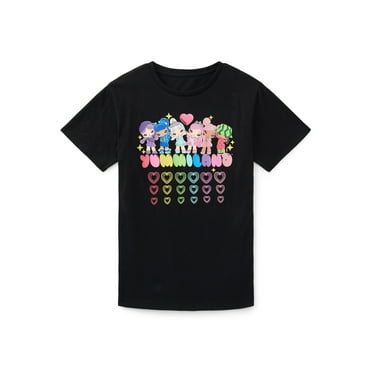 Yummiland Girls Short Sleeve Graphic T-Shirt, Sizes 4-16
