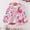 Pink A6, variant on Hrsba Fall Jacket for Girls Toddler Girls Winter Floral Print Hooded Fleece Lined Long Sleeve Coat