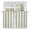 Sage Green, variant on Sage Green Striped Tier Curtains, Modern Farmhouse Sage Green White Stripes Light Filtering Kitchen Curtains, 2Pcs Rod Pocket Half Window Treatments Panels for Sink Cafe Cabinet Camper 27.5x24 Inches