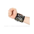 thumbnail image 4 of Magnetic Wristband with 10 Super Strong Magnets for Holding Screws, Nails, Drill Bits, Magnetic Wrist Band Tool Holder, Tool Gifts for DIY Handyman, Dad, Husband, Boyfriend, Him, Men, Women, 4 of 8