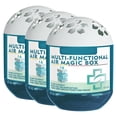 thumbnail image 3 of Bathroom Air Freshener Odor Eliminator 4 X 3 Inch Gel Air Freshener for Home Air Magic Box Dust Remover Deodorizer for Closet Refrigerator 3 Pack, 3 of 6