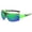 green, variant on Sports Sunglasses, Wuztai Windproof Cycling Sunglasses for Men Women, UV Protection Scratch Resistant TAC Lens Outdoor Sports Eyewear, White