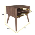 thumbnail image 6 of Boyd Sleep Ragusa Mid-Century Modern Open Shelf Nightstand, 6 of 7