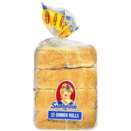 Sunbeam Dinner Rolls, 32 ct, 24 oz
