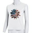 thumbnail image 5 of OAVQHLG3B 4th of July Outfits for Women American Flag T Shirt Patriotic Shirts Sunflower Printed Casual Summer Tank Tops Blouse, 5 of 9