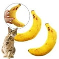 thumbnail image 2 of 5Pcs Pet for Cat Teeth Grinding Catnip Toys Soft Plush Banana Funny Interactive Kitten Chewing Playing Bite Gifts, 2 of 12