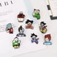 thumbnail image 4 of Nuevo Pin esmaltado de Dragon Ball de 16 estilos, figura de acción de Anime, insignia SonGoku Master Roshi Piccolo, Pin de solapa, regalo de fiesta, broche de joyería, 4 of 4