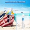 thumbnail image 3 of Sombrilla de playa Sand Anchor AMMSUN 18x7,5x30 cm blanca, 3 of 6