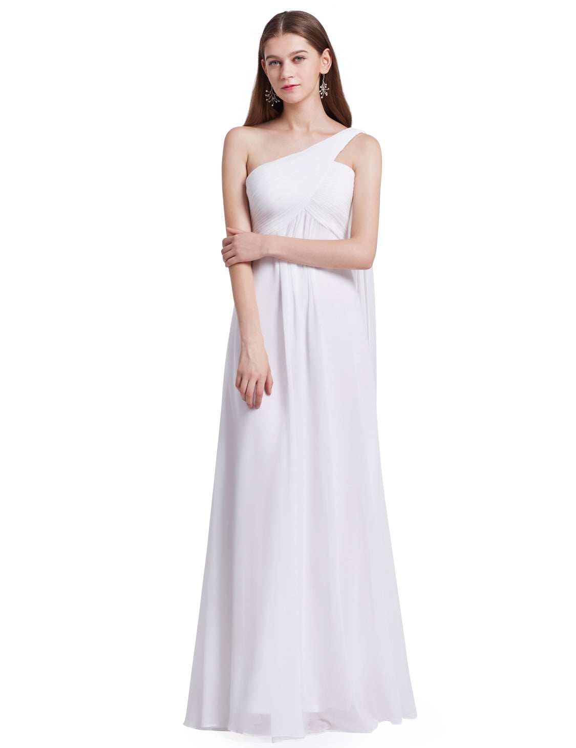 women's white formal dresses