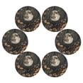 thumbnail image 6 of WOBOGO Spiritual Night Round Placemats Set of 1 Heat Resistant Washable Kitchen Table Decorations 15.4in, 6 of 7