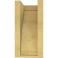 thumbnail image 4 of 5"W x 5"D x 10"H Wide Helena Rough Cedar Woodgrain TimberThane Corbel, Primed Tan, 4 of 6