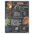 thumbnail image 4 of Cohas Dinosaur Theme Baby Milestone Chalkboard, 12 by 16 inches, No Marker, 4 of 8