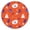 Halloween-729, variant on Spooky Halloween Elastic Tablecloth for Round Table 52 Inch - Pumpkin Printed Washable Fabric Dining Party Kitchen Decor