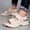 Beige, variant on New Men's Summer Sandals with Design for Easy On/Off, Lightweight, Simple, Fashionable, and Versatile Men's Summer Sandals