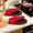 Red, variant on Short Oven Mitts Set, Heat Resistant Cotton Kitchen Pot Holders with Non-Slip Grip and Hanging Loop, Mini Oven Gloves for Microwave, Baking and Cooking, 1 Pair,Red