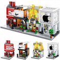 thumbnail image 1 of Stores City Building Blocks Mini Street View Building Blocks Model Bricks Toy City Street Luxury Shop Building Kit Educational Engineering Toy Construction Set Toys Gift for Kids - Music, 1 of 2