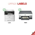 thumbnail image 4 of 500 Sheets of Labels 8-1/2" x 11" 1up 500 Labels 5165, 4 of 5