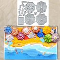 thumbnail image 1 of Troqueles de corte metálicos Anxendong Parasol Beach 9 x 7 cm, 1 of 8