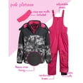 thumbnail image 7 of Pink Platinum Girls Snowsuits - 2 Piece Waterproof Winter Jacket and Ski Bib Pants for Girls, 7 of 7