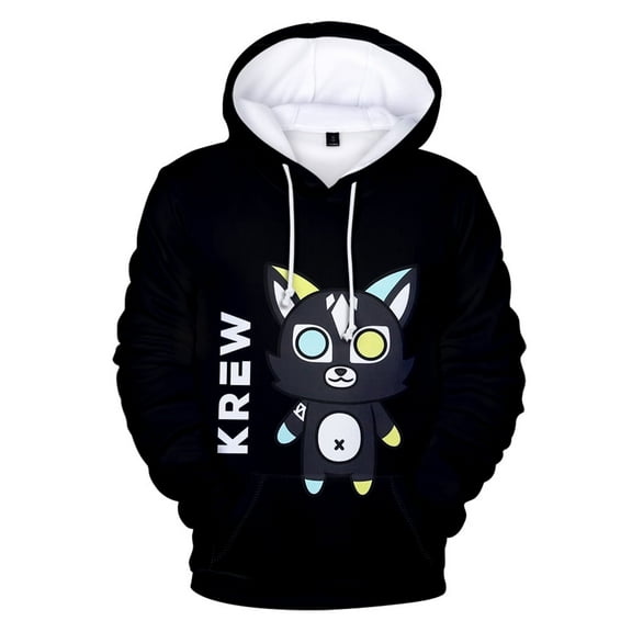ItsFunneh Krew District Hoodie Women Men Pullover Sweatshirt Long Sleeve Tracksuit
