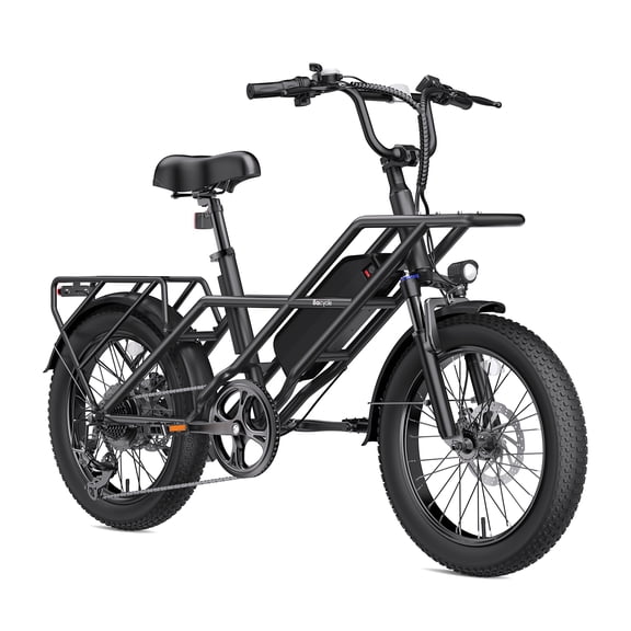 Baicycle A03 Peak 1500W Electric Bike, 20" Fat Tire All-Terrain Bikes, 48V 13Ah 28mph Ebike for Adults,Up to70-90miles, UL2849
