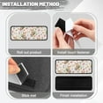 thumbnail image 4 of Yuyamidu Rabbit RV Step Covers Easter Egg RV Step Carpet for RV Trailer Step 19.5 * 7.5 Inch RV Step Rug 4 Pack Non-Slip RV Stair Covers with Hook and Loop, 4 of 7