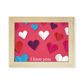 thumbnail image 1 of Origa Geometric Heart Pattern Desktop Photo Frame Picture Art Decoration Painting 6x8 inch, 1 of 3