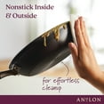 thumbnail image 4 of Anolon Advanced Home Nonstick 2-Piece Hard-Anodized Aluminum Frying Pan Set in Moonstone, 4 of 9