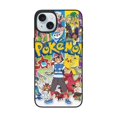 thumbnail image 1 of Funny Cartoon Anime Pokemon Pikachu (9) Phone Case Compatible with iPhone 15 Case Dual camera TPU Protective Cover Gift For IP15-6.1in, 1 of 6