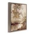 thumbnail image 2 of Stupell Industries Rustic Lodge Forest Stream in Sepia Brown Floating Frame Canvas Art, 25 x 25, by T.C. Chiu, 2 of 7