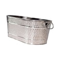 thumbnail image 3 of Cubo de hielo,Cubos de hielo de tina galvanizada Cubos de bebidas de metal,Cubo de bebidas con asa,cubo de cerveza de metal,cubo de hielo,Recipiente para bebidas de cerveza con asas para, 3 of 8