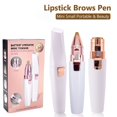 thumbnail image 5 of 2-en-1 Rechargeable Épilation des Sourcils et du Visage Blanc, 5 of 5