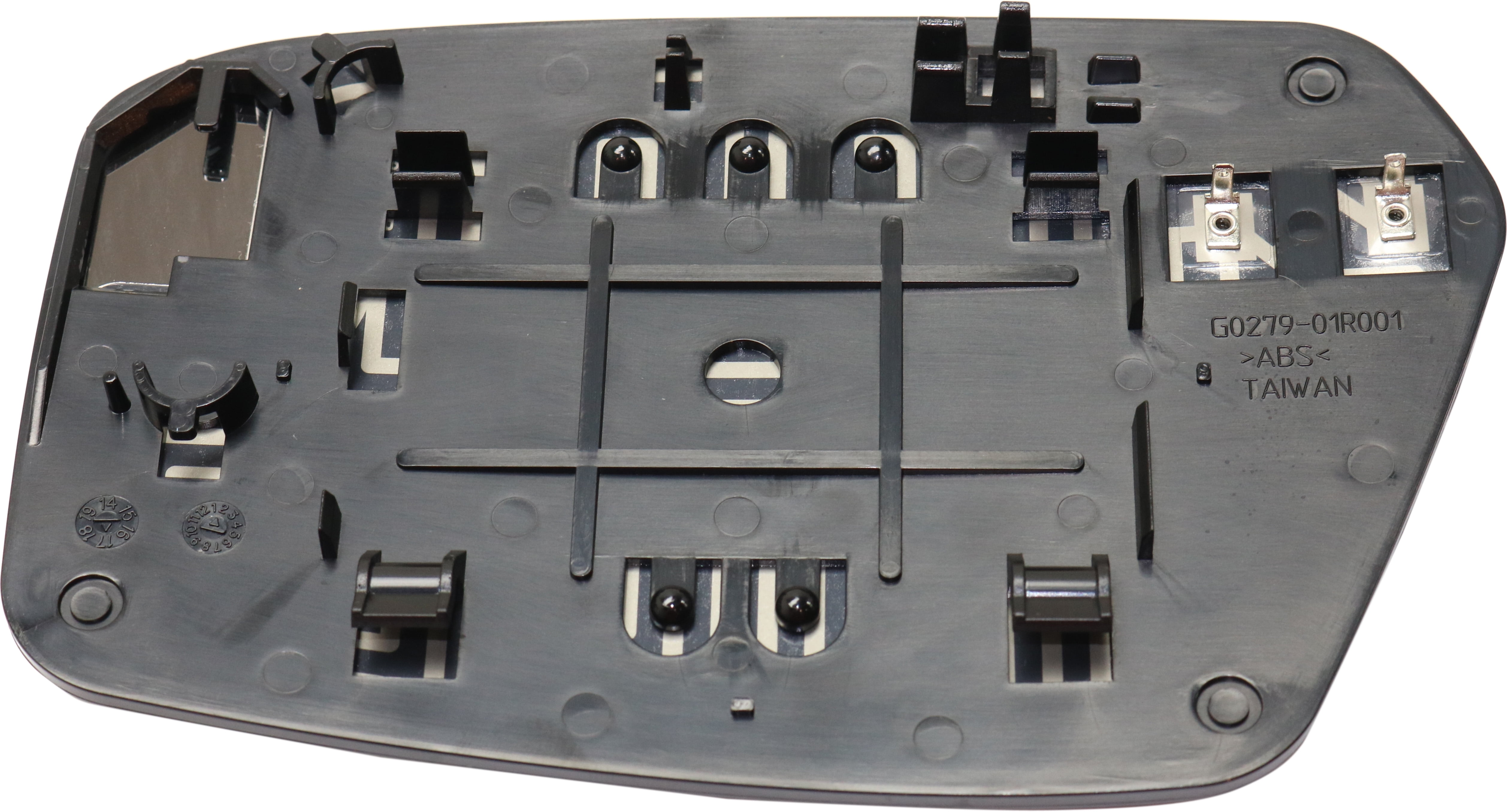 Mirror Glass Compatible With 2006-2010 Ford Fusion 2007-2010 Lincoln MKZ Right Passenger Side Heated Kool-Vue