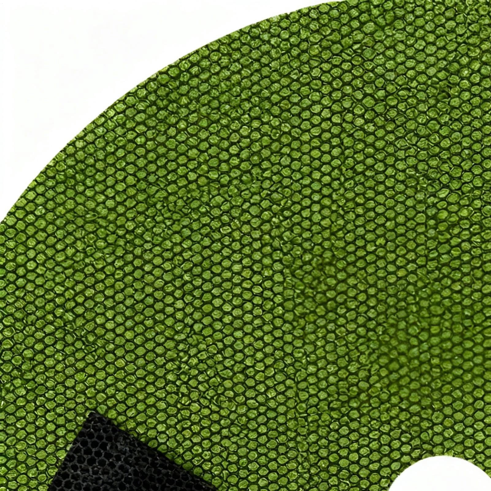 8Pcs Tree Mulch Rings, 32.3" Round Tree Weed Barrier, Non-Woven Fabric Weed Mat Blocker for Landscaping Weed Control Root Protection, Green