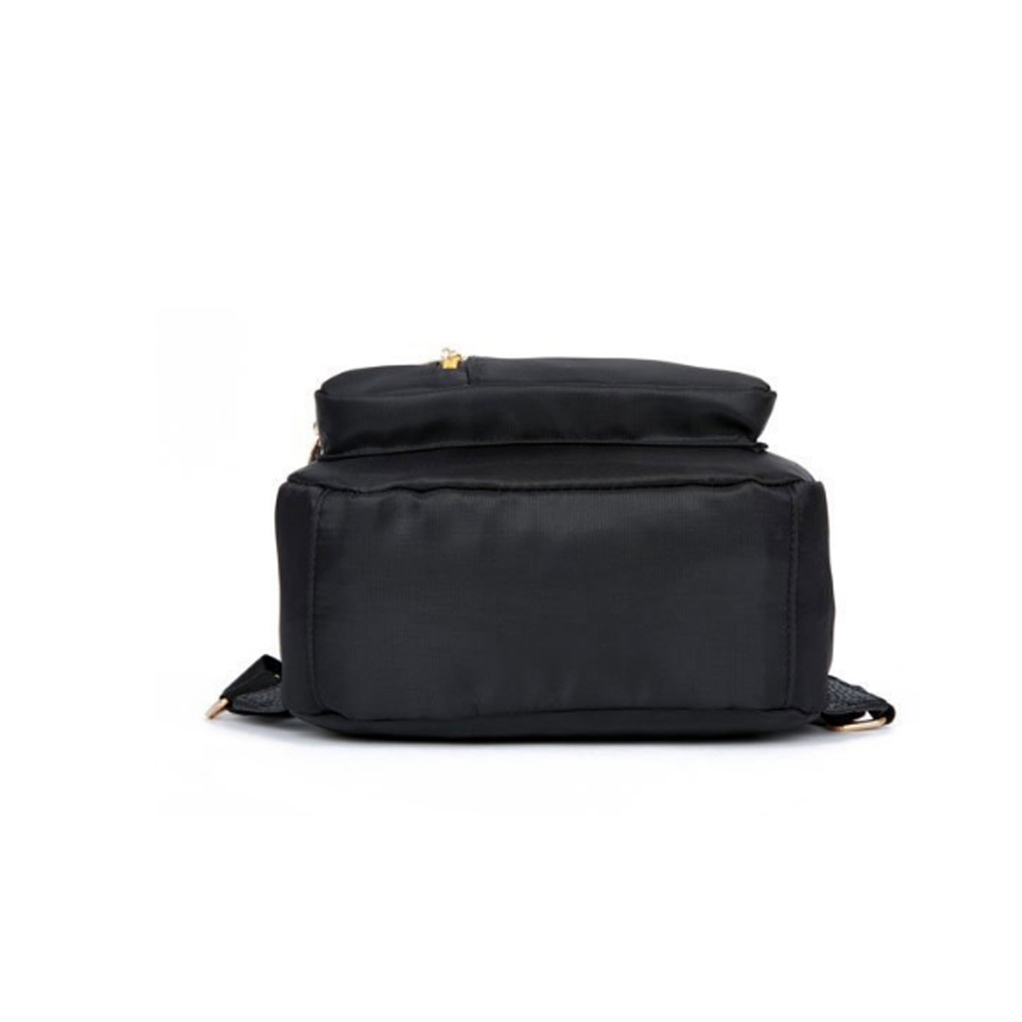 Hirigin Women Girls Black Nylon Mini Backpack Travel School Backpack Shoulder Bags - image 3 of 6