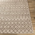 thumbnail image 3 of Eagean EAG-2331 6'7" x 9' Rug in Camel/Dark Brown/Light Gray/White, 3 of 7