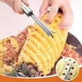 thumbnail image 3 of Steel Pineapple Fork for Effortless Coring, Suitable for Home Cooks, Professional Chefs, Restaurants and Catering, 3 of 9