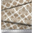 thumbnail image 2 of Soimoi Poly Georgette Fabric Swirls & Paisley Decor Fabric Printed Yard 52 Inch Wide, 2 of 3